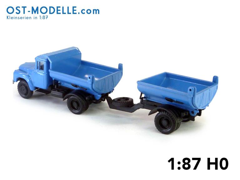 Preview: ZiL-130 MMZ-555 Kipper mit Anhänger MMZ-55